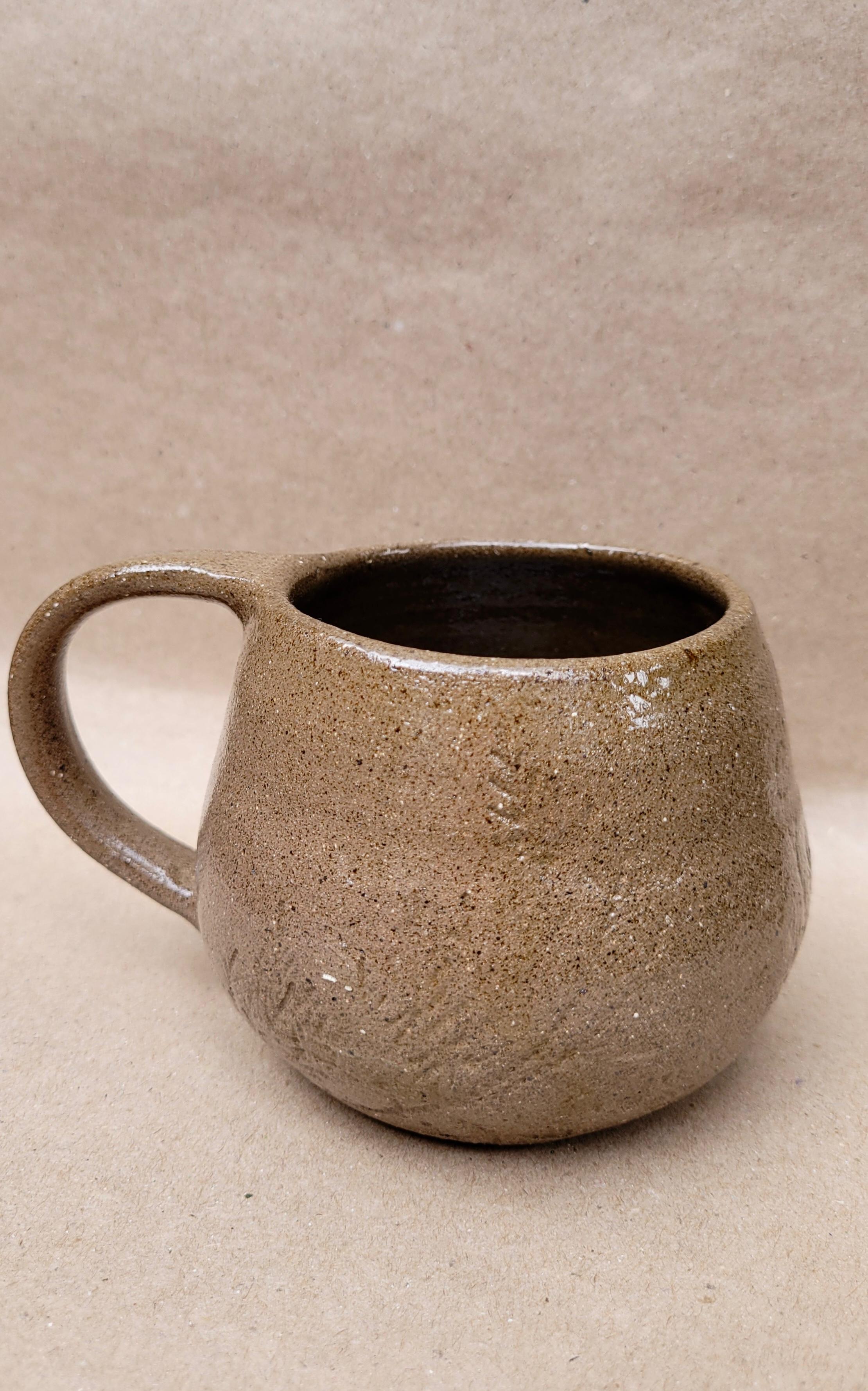 Taza ceramica medellin - pieza artesanal de ceramica colombiana